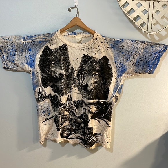 Vintage Men's Biker Shirt - XL - Picture 1 of 3